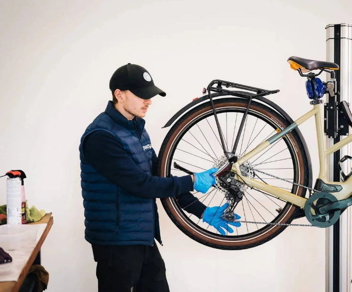 Reparatur von E-Bikes unter Garantie