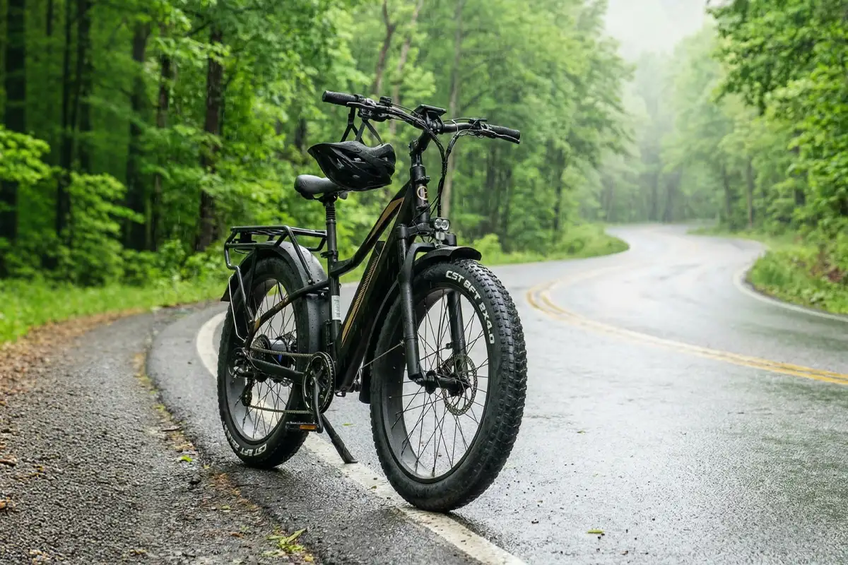 Un VTT Fatbike