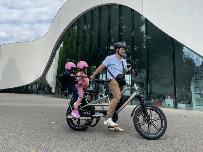 Vélo cargo électrique à Thionville