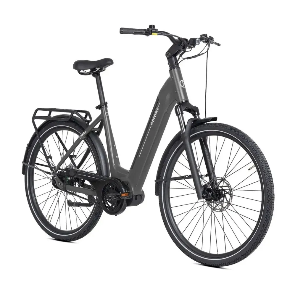 City E-bike JOBOBIKE Luxe 2 – Moteur Central 100 Nm, Courroie Carbone & Transmission Automatique