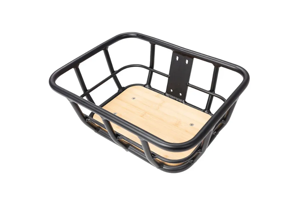 Panier avant pour Vélo Électrique JOBOBIKE - Aluminium et bois