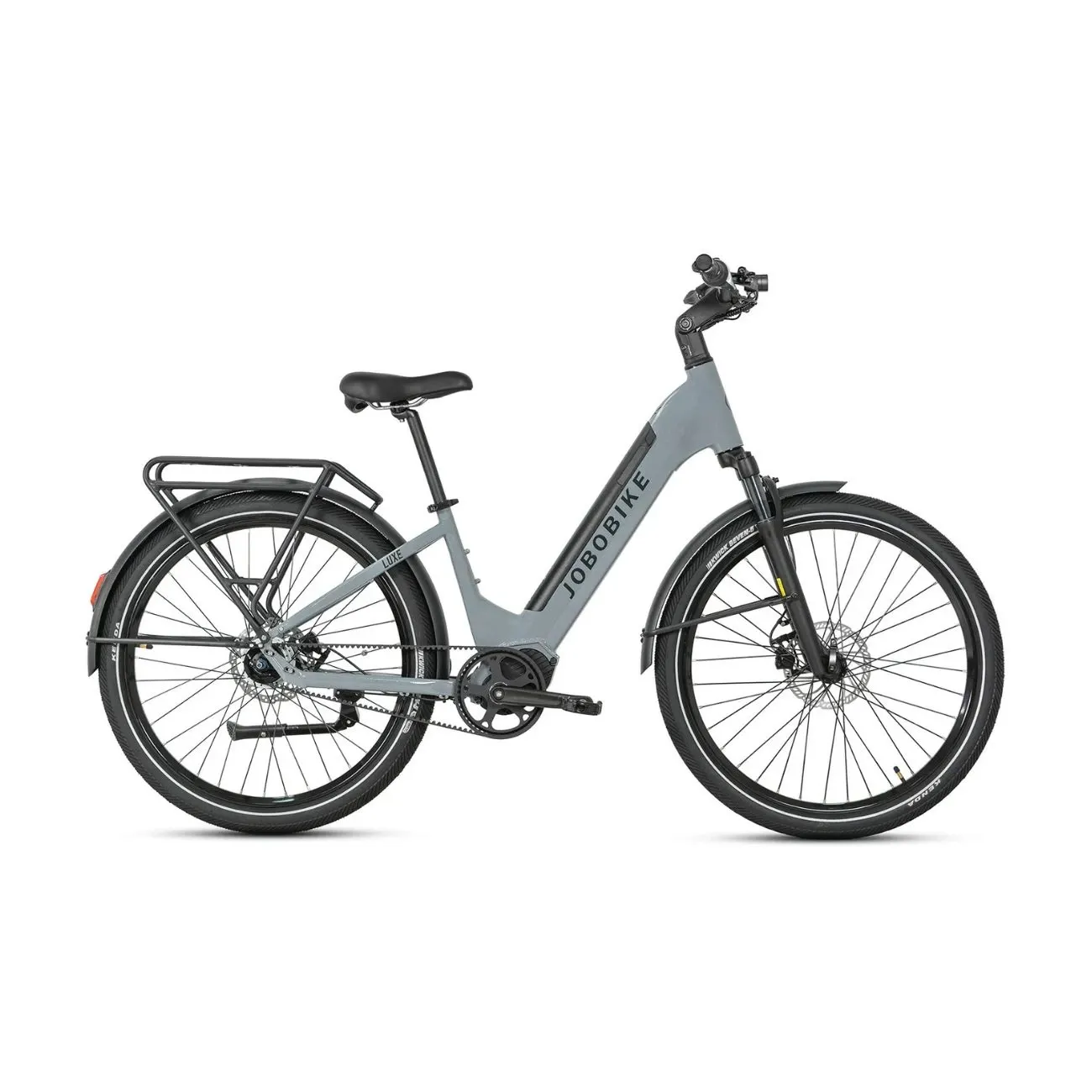 JOBOBIKE Luxe - Vélo Électrique Urbain Intelligent - GRIS